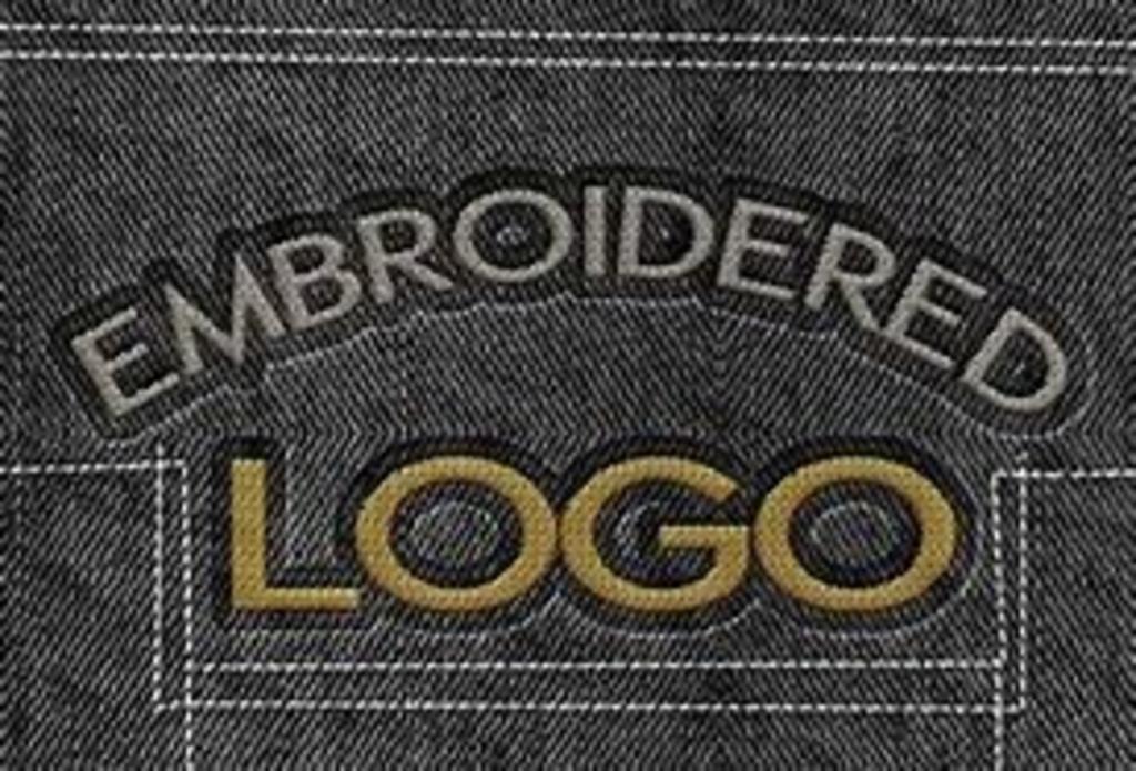 Sample Embroidered logo by Texas Embroidery & Screen Printing