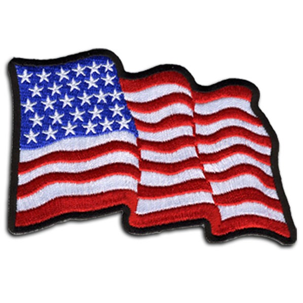 US flag patch by Texas Embroidery & Screen Printing